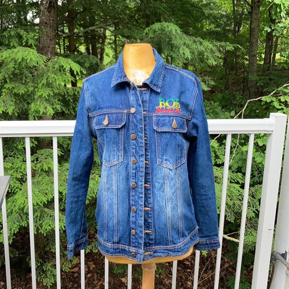 Sara lifestyles Ltd Bob Marley Jean jacket